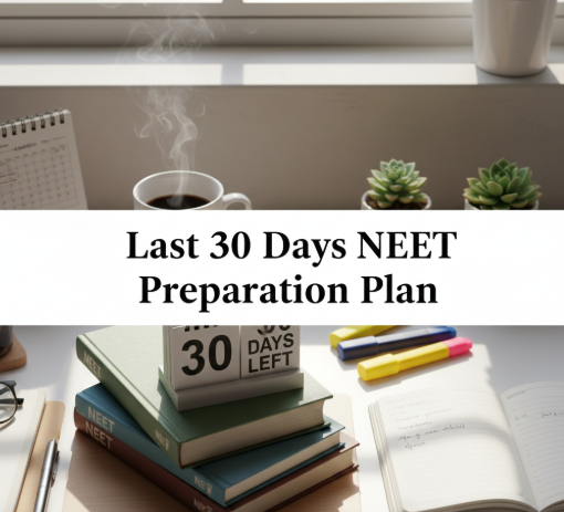 NEET UG 2026: Last 30 Days' Tips to crack