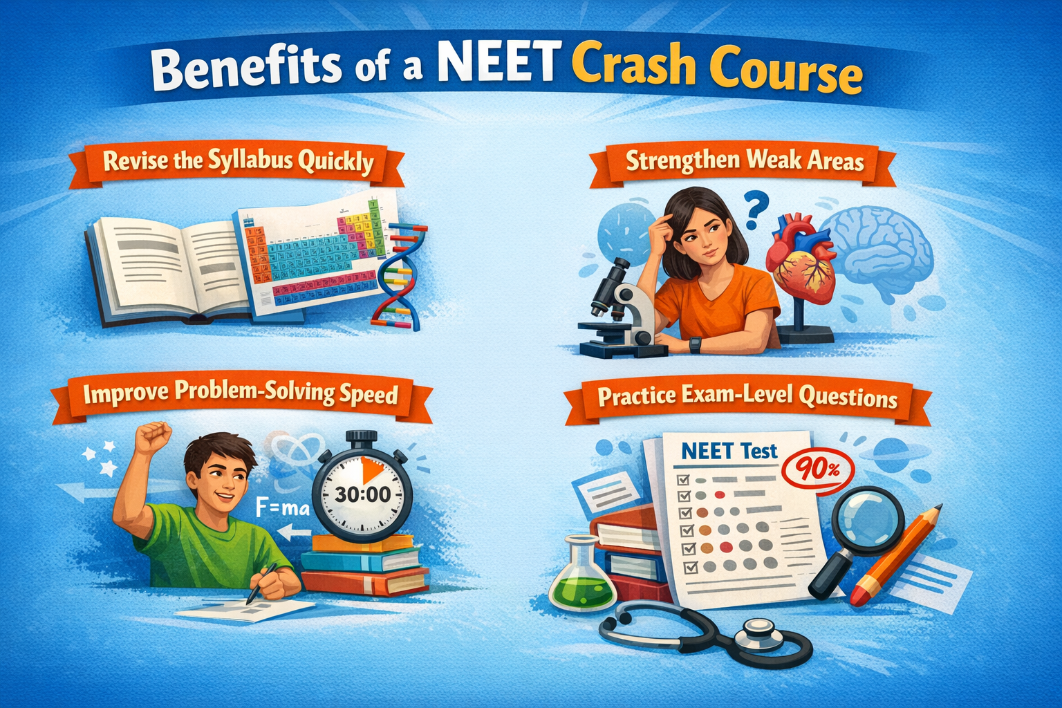 Benefits of NEET Crash Course