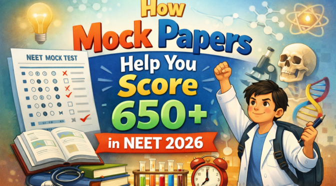 How Mock Papers Help You Score 650+ in NEET 2026