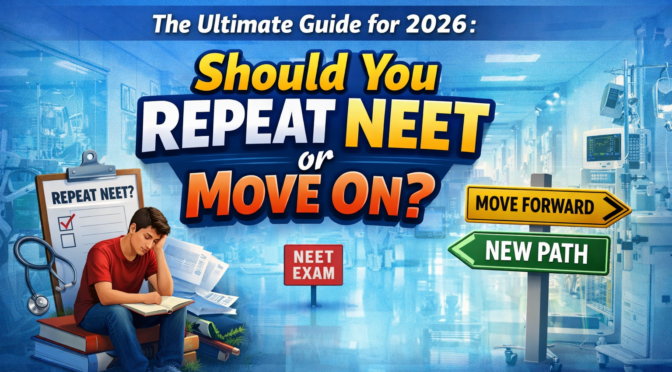 The Ultimate Guide for 2026: Should You Repeat NEET or Move On?