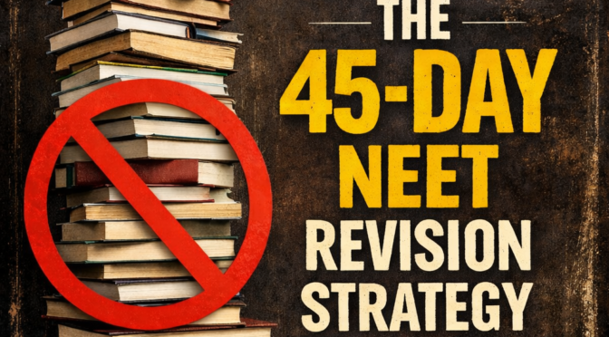 Stop Buying New Books | The 45-Day NEET Revision Strategy That Works